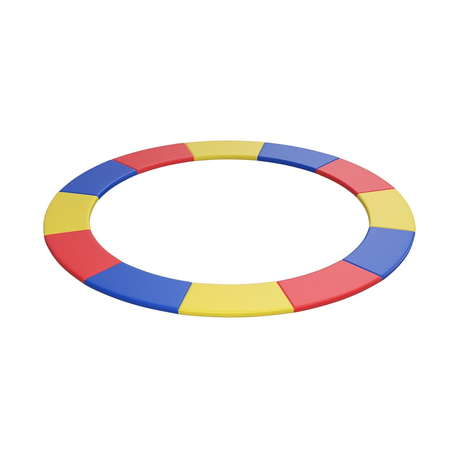8 Feet Trampoline Spring Safety Cover without Holes-Blue