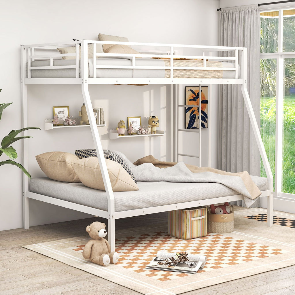 Space-saving Metal Slatted Bed Frame for Teens and Adults Noise-free No Box Spring Needed-Black