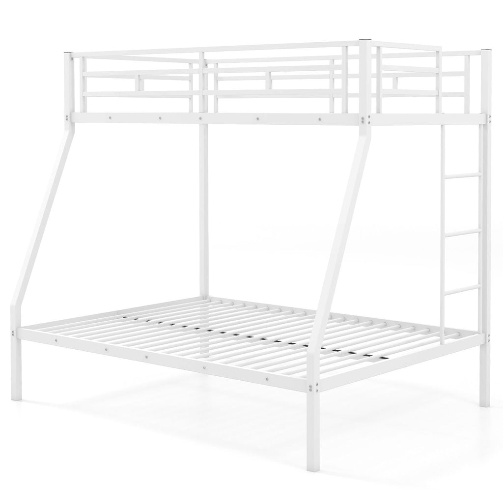 Space-saving Metal Slatted Bed Frame for Teens and Adults Noise-free No Box Spring Needed-Black