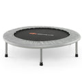 36 Inch Mini Folding Trampoline Portable Recreational Fitness Rebounder-Blue