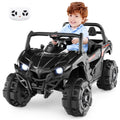 12V Battery Powered Electric Vehicle with Remote Control and 3 Speeds-Black