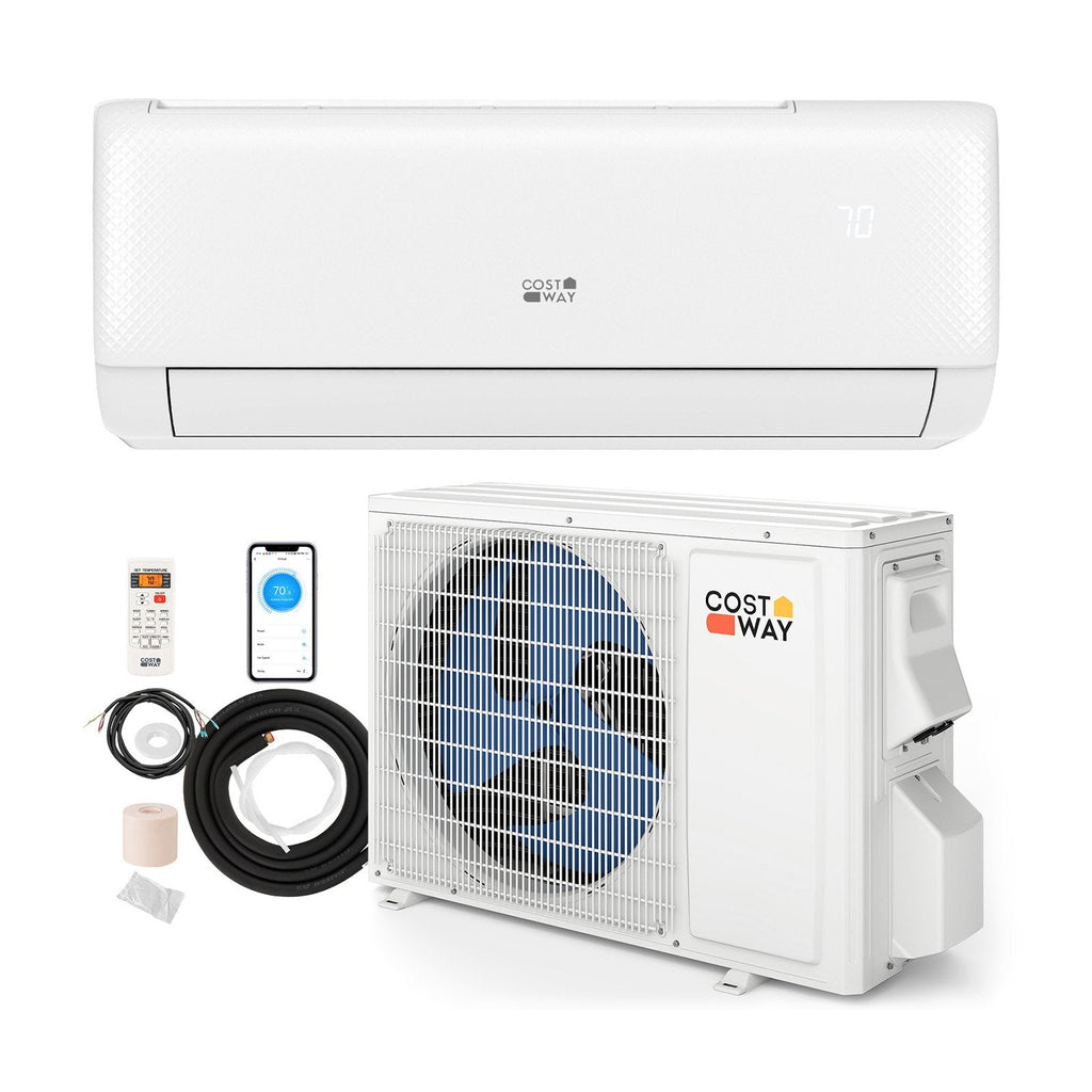 Airtural Series 12000 BTU 22 SEER2 WiFi Enabled Mini Split AC 115V Compatible with Alexa
