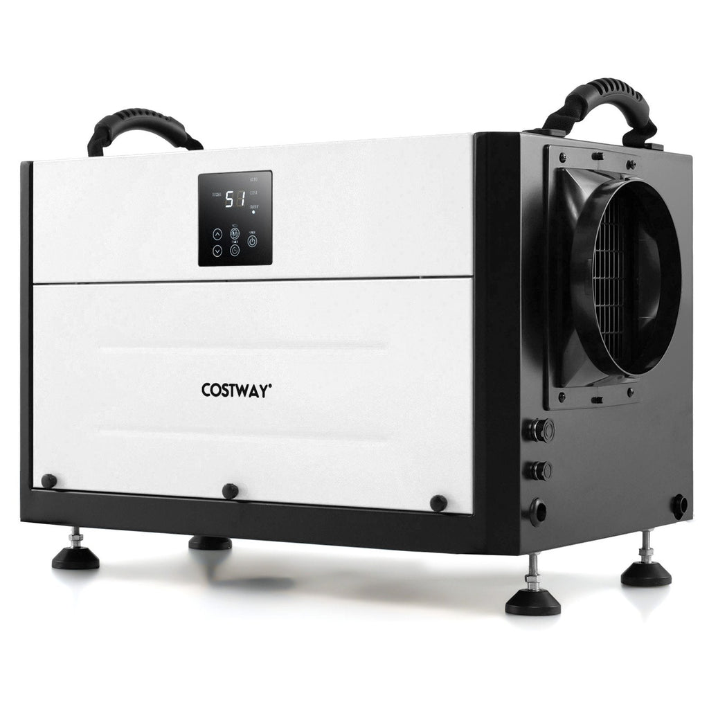 155 Pint Crawl Space Dehumidifier with 3 Modes and 24H Timer-Blue