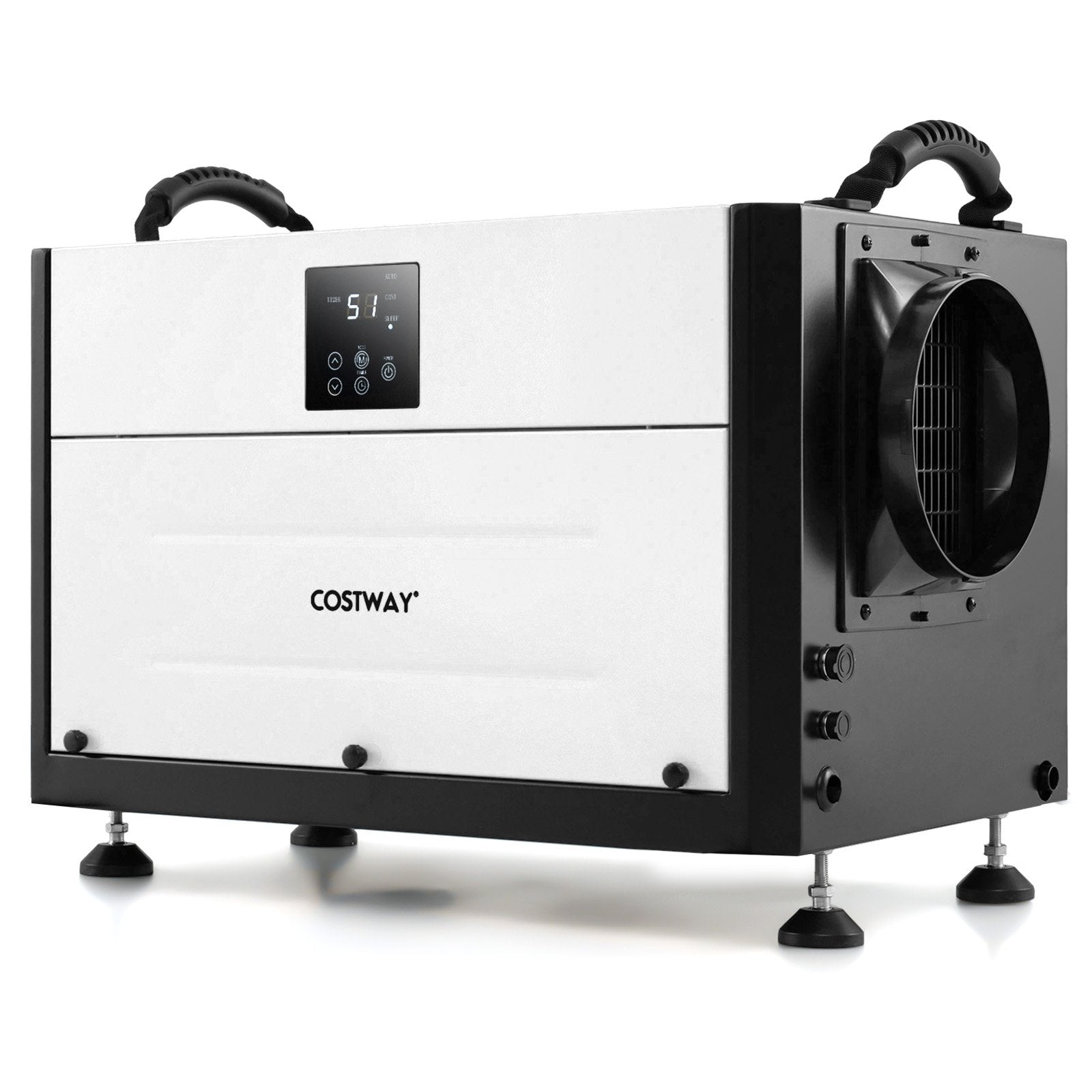 155 Pint Crawl Space Dehumidifier with 3 Modes and 24H Timer-Blue