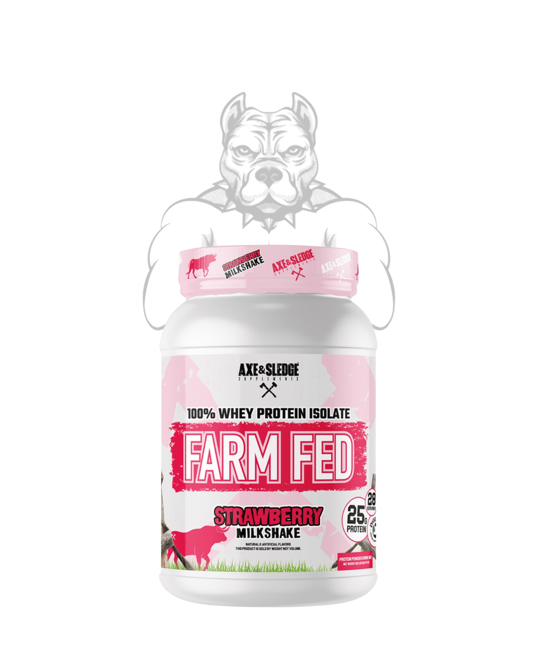 Axe & Sledge Farm Fed Whey Isolate Protein Powder