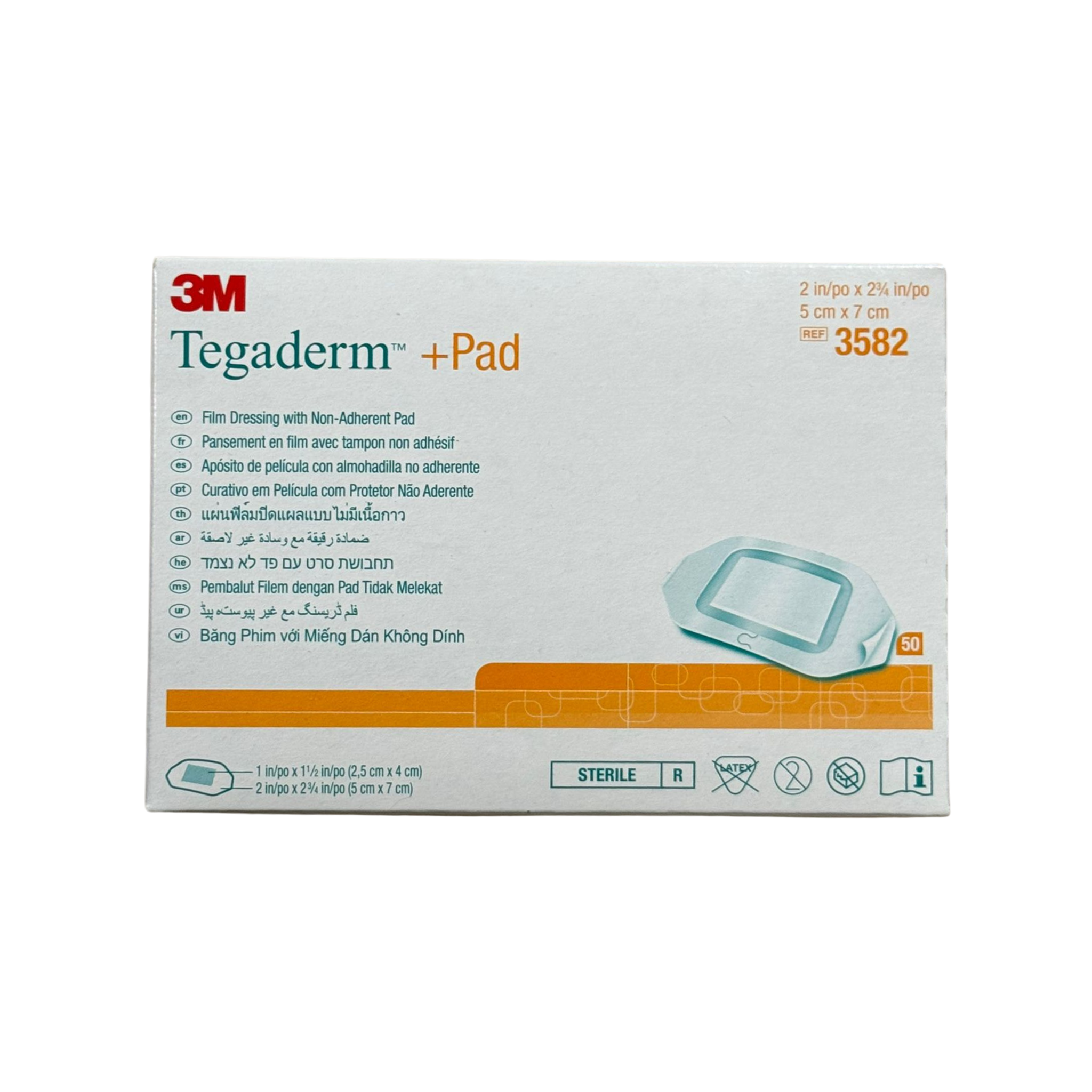 3M Tegaderm + Pad Film Dressing