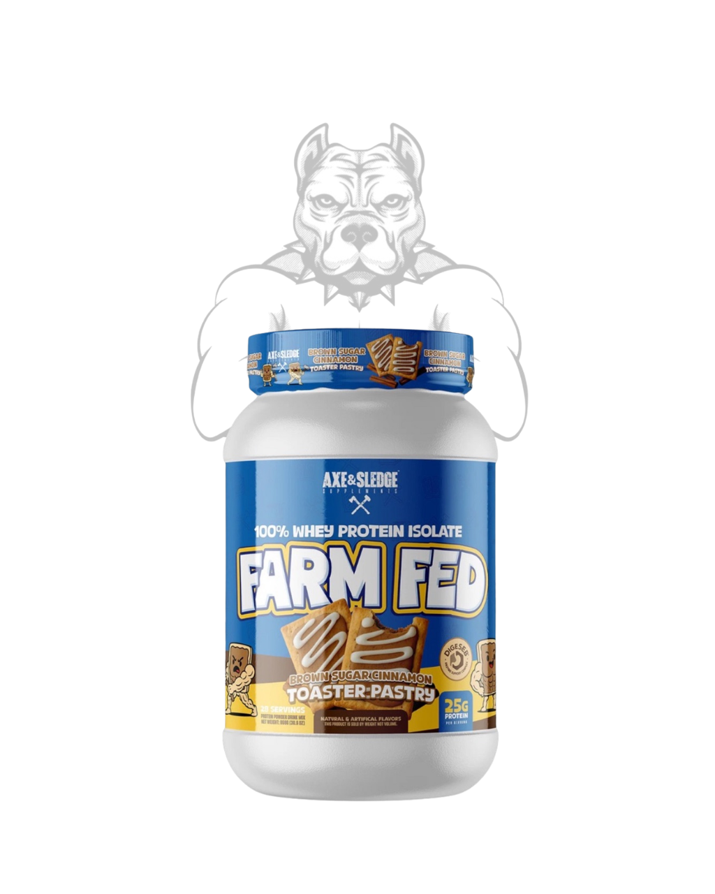 Axe & Sledge Farm Fed Whey Isolate Protein Powder