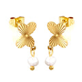 Butterfly Dream Pearl Earrings