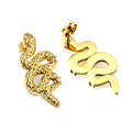 Serpent Diamond Studs