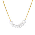 Six Pearl Cascade Pendant