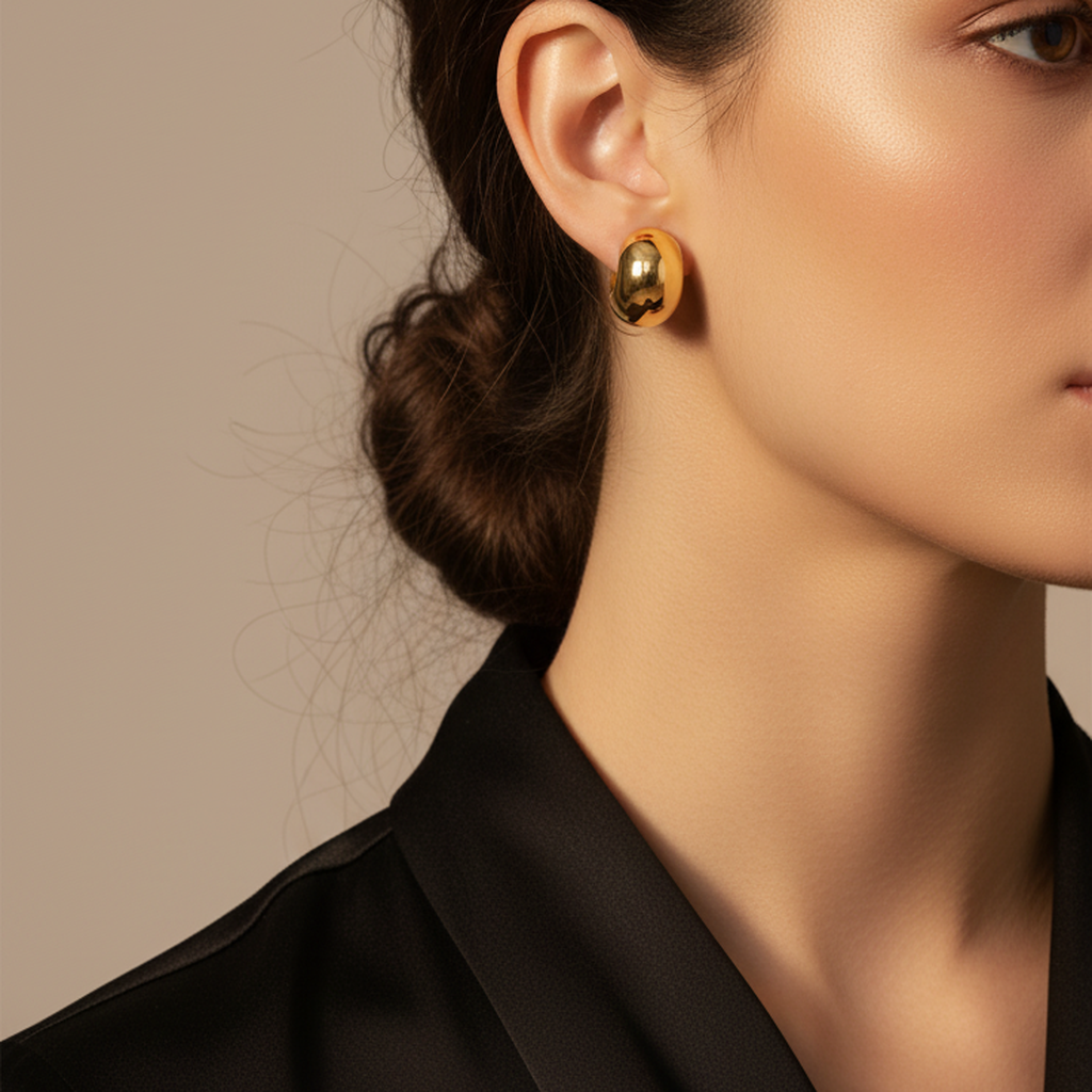 Arcadia Goldtone Studs