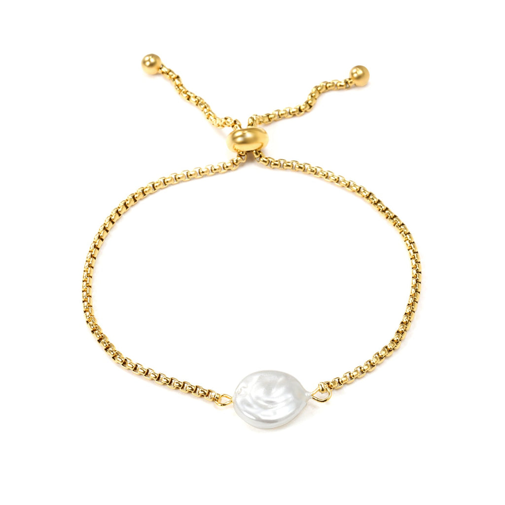 Pearl & Gold Harmony Bracelet