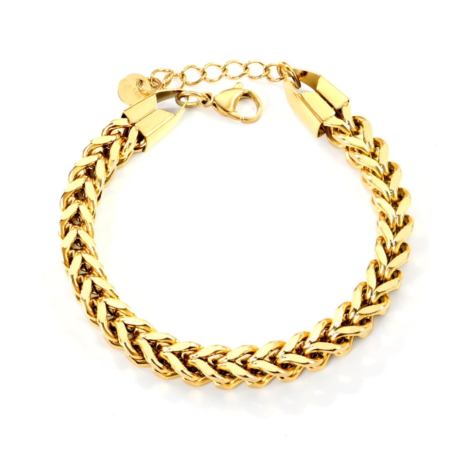 Gold Chain Link Bracelet