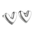 Classic Heart Studs