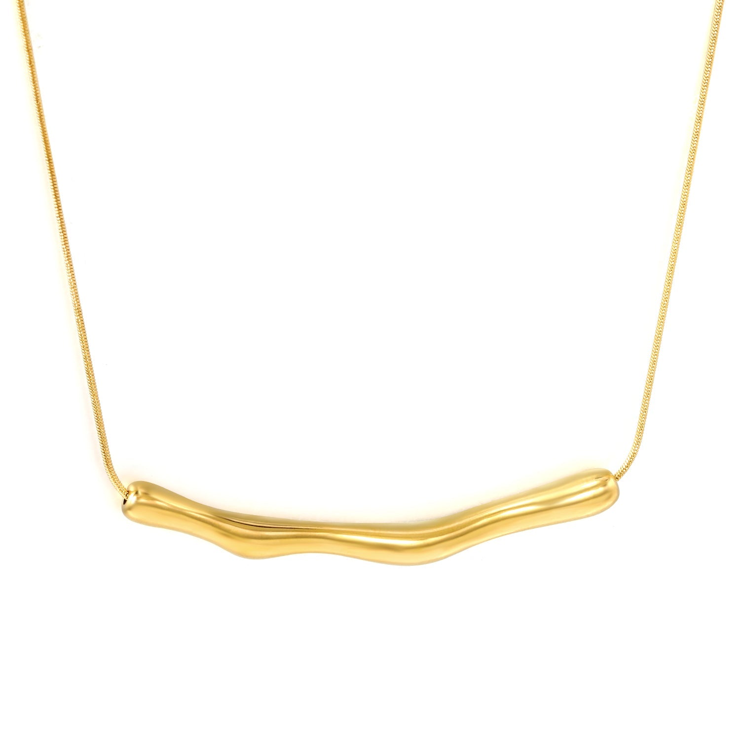 Waveform Pendant Necklace