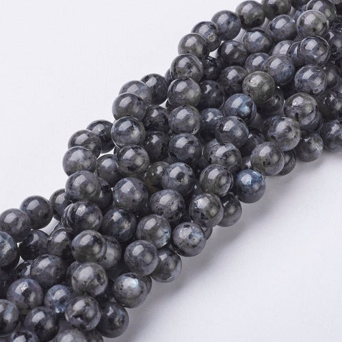 Larvikite Gemstone Beads