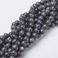 Larvikite Gemstone Beads