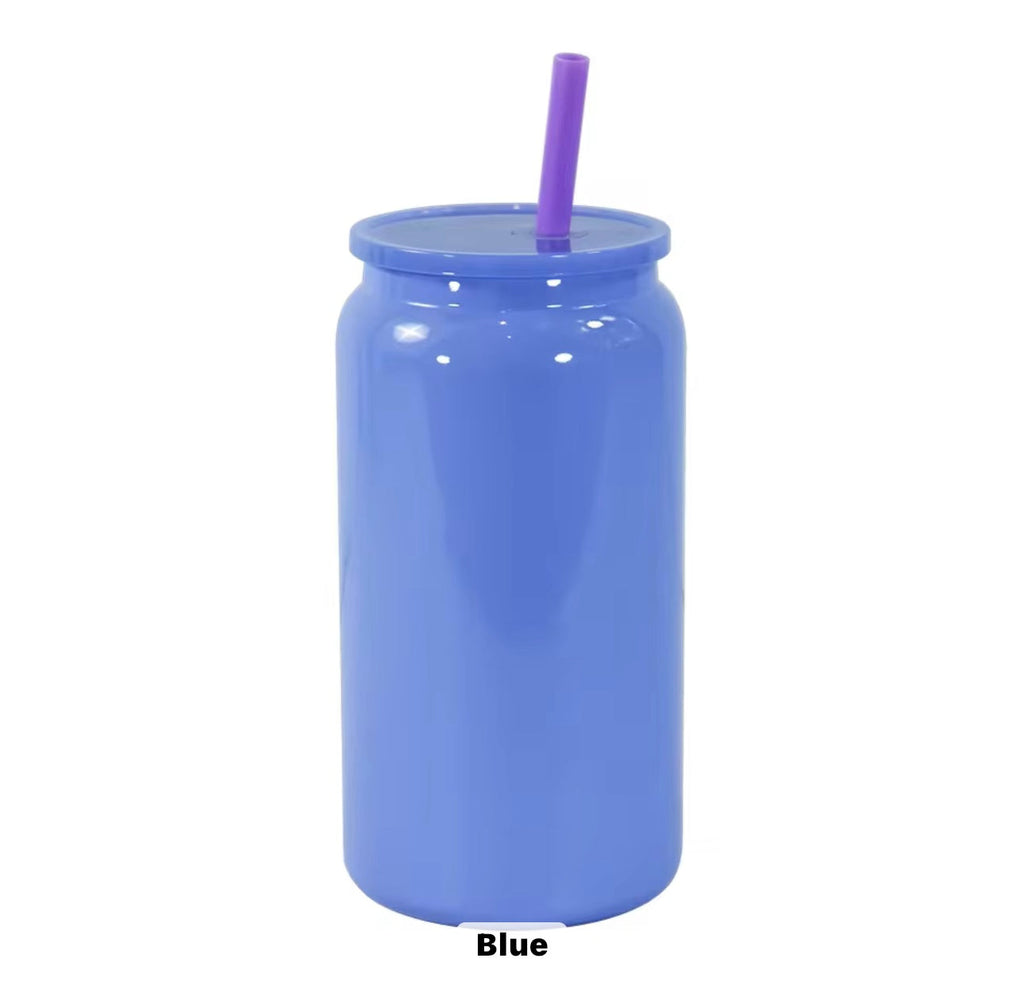 16oz Blank Libby Can | Sublimation & UV DTF Ready | Double Wall Insulated