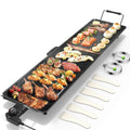 35 Inch Electric Griddle Teppanyaki Grill with Adjustable Temperature