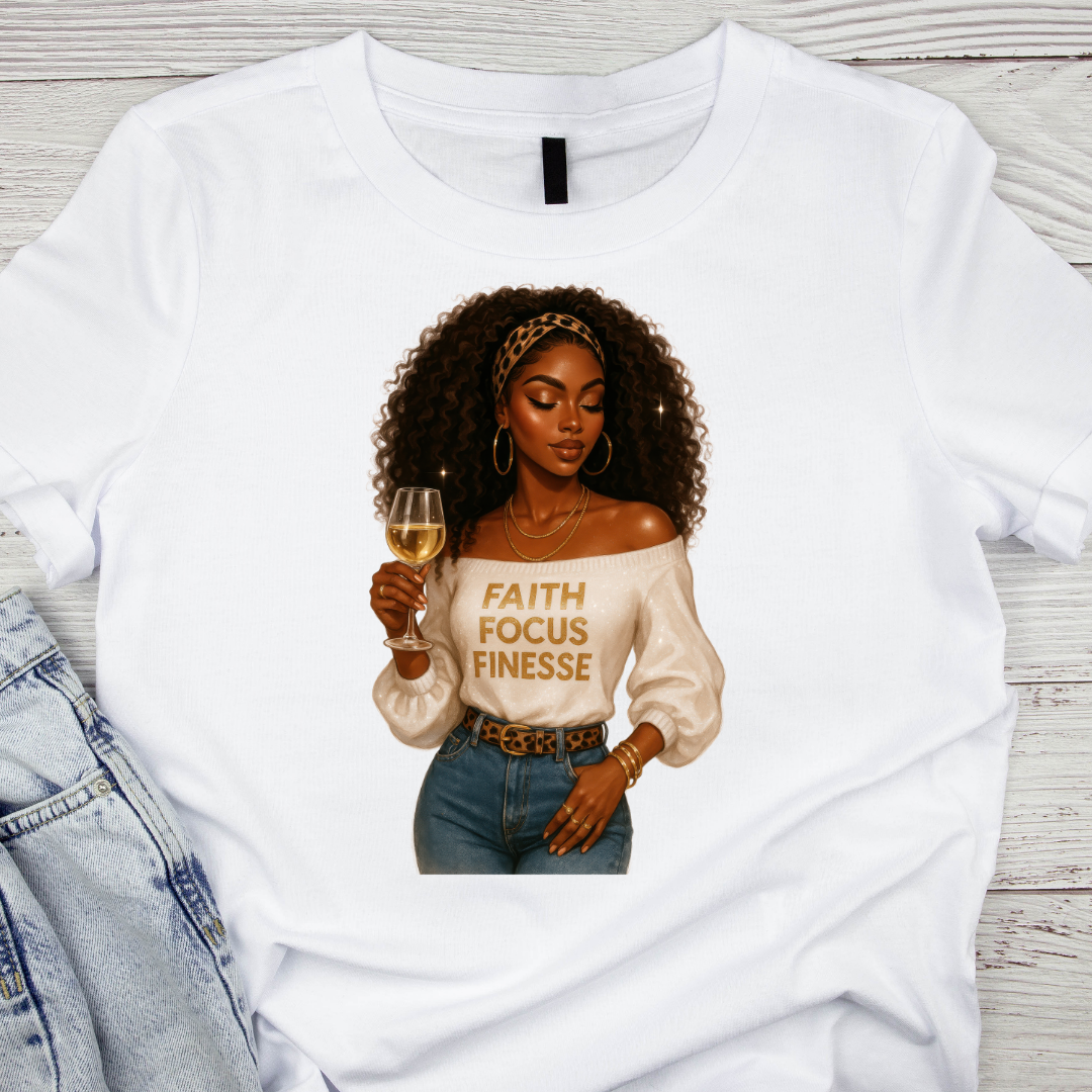 Faith Focus Finesse UV DTF/DTF TRANSFER
