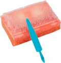 E-Z Scrub™ 107 Surgical Scrub Brush/Sponge, 4% CHG, Red