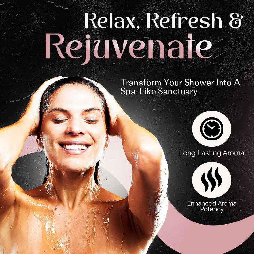 Zen & Hearth Shower Steamer Gift Set – 6 Aromatherapy Scents in Premium Gift Box | Natural Essential Oil Self-Care Gift for Women, Birthdays & Holidays | Handmade in Canada