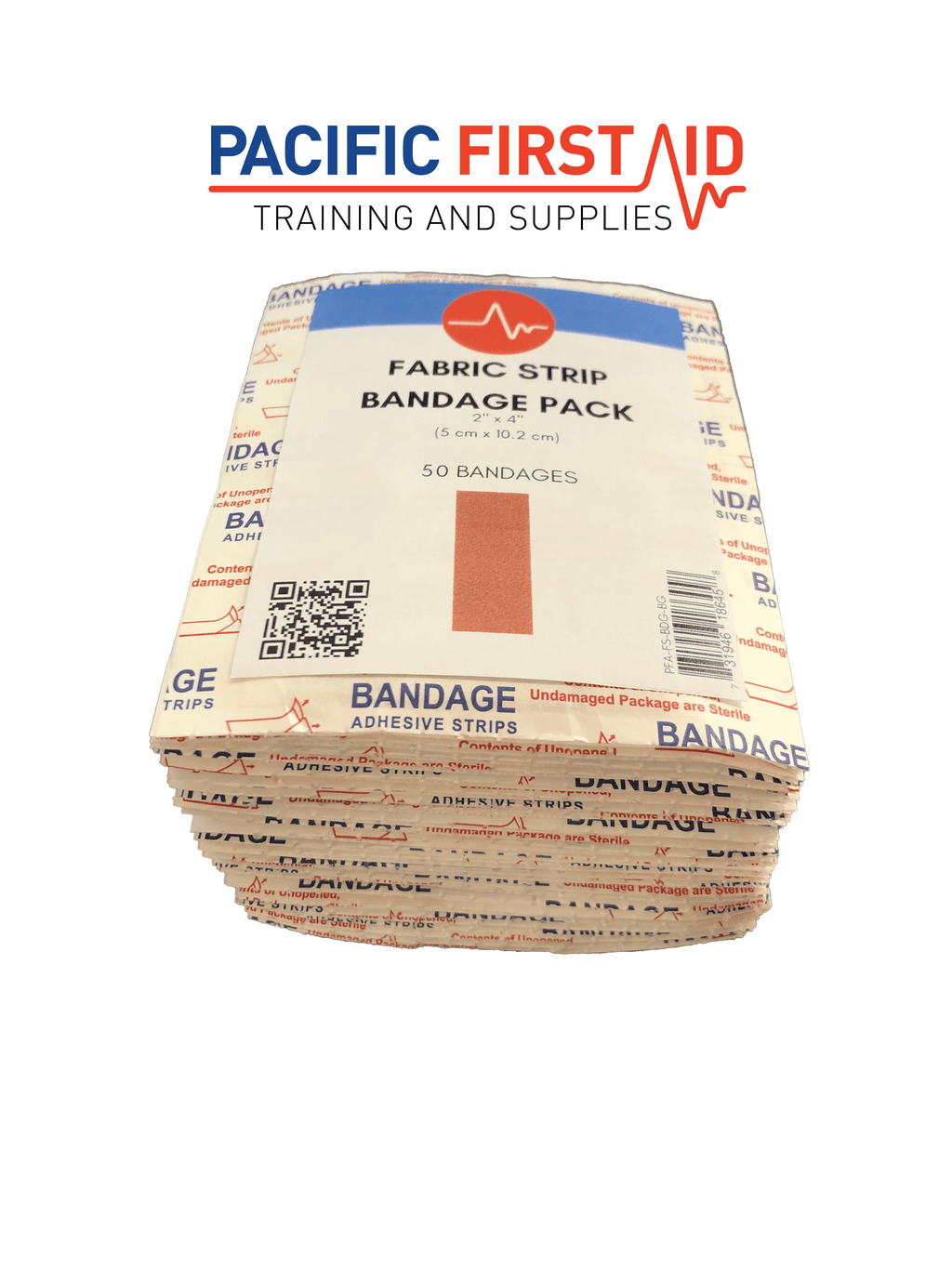 Fabric Strip Large Bandage Patch Pack 2" x  4"
