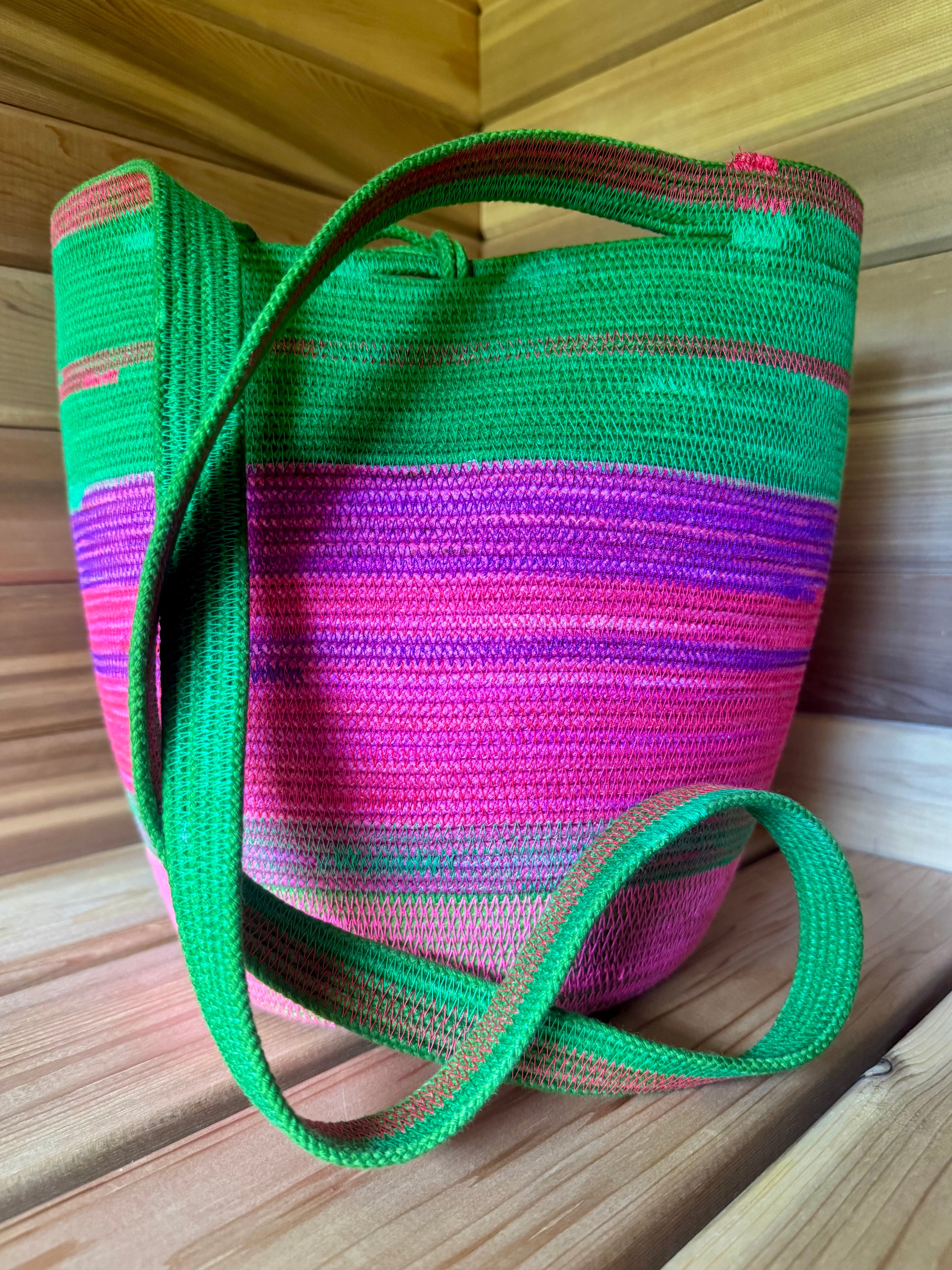 Watermelon Sugar Foraging Basket - New Short Strap