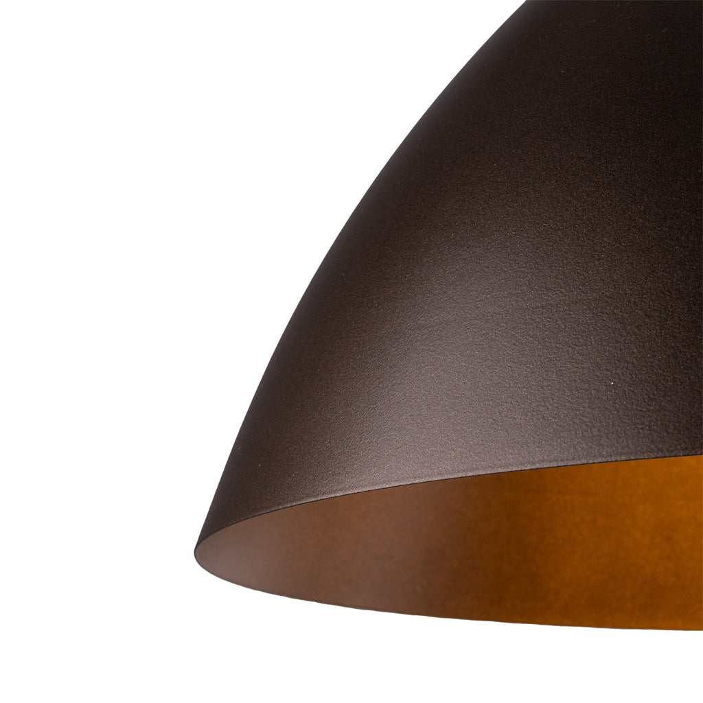 FARO Large Dome Pendant Light for Kitchen Island & Dining Table