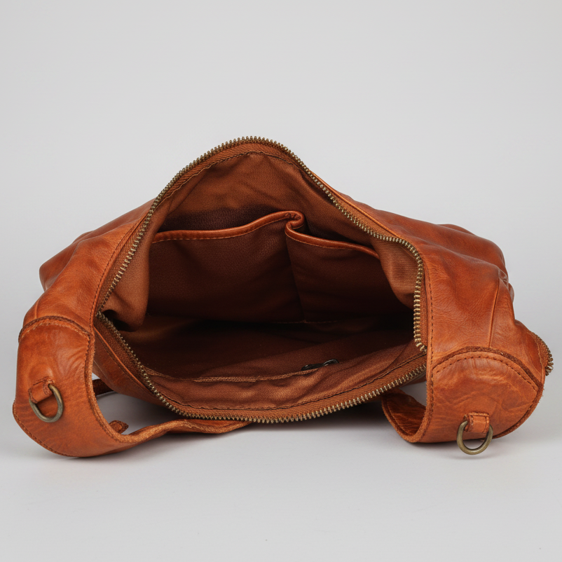 MET Premium Leather Hobo Shoulder Bag | Genuine Leather Handbag