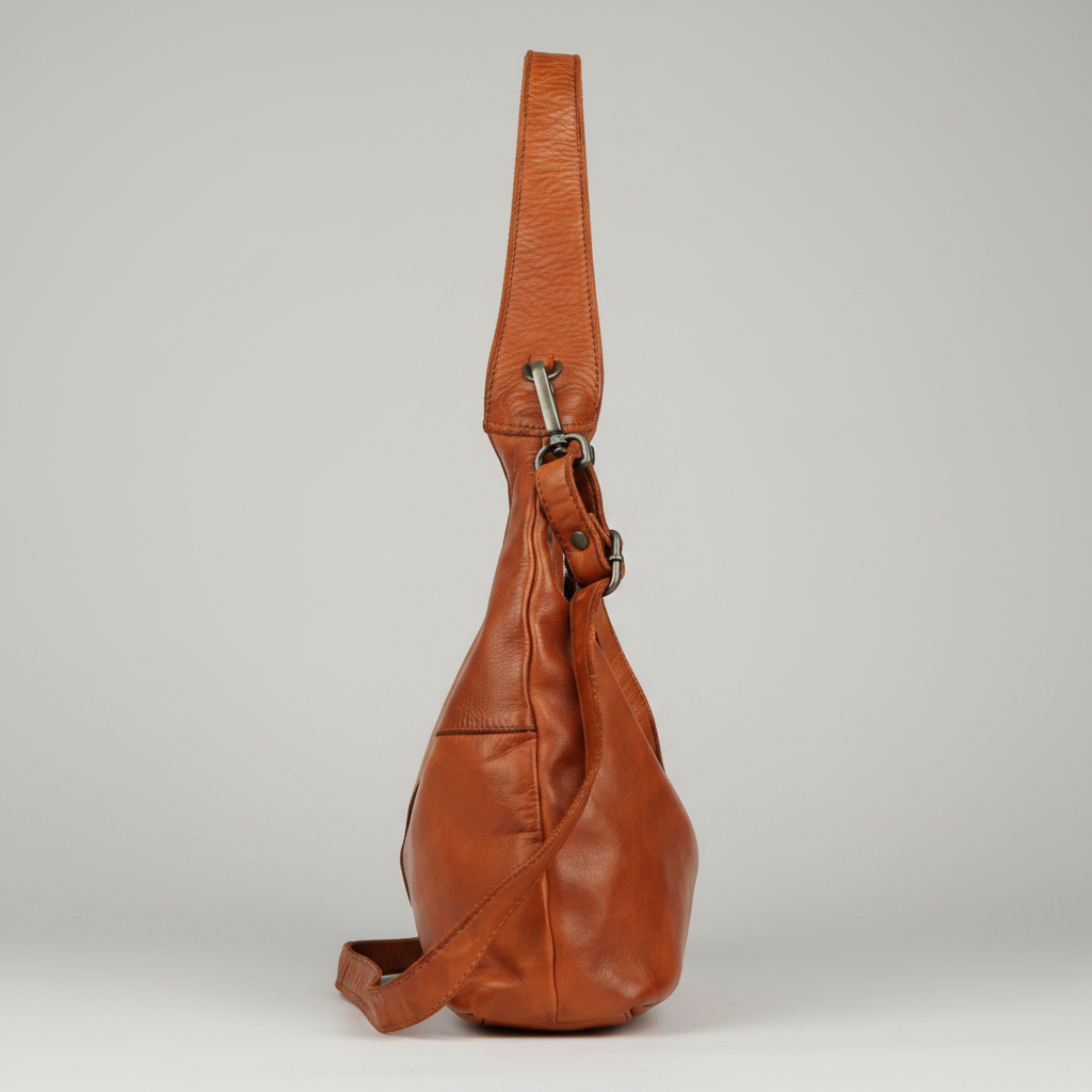 MET Premium Leather Hobo Shoulder Bag | Genuine Leather Handbag