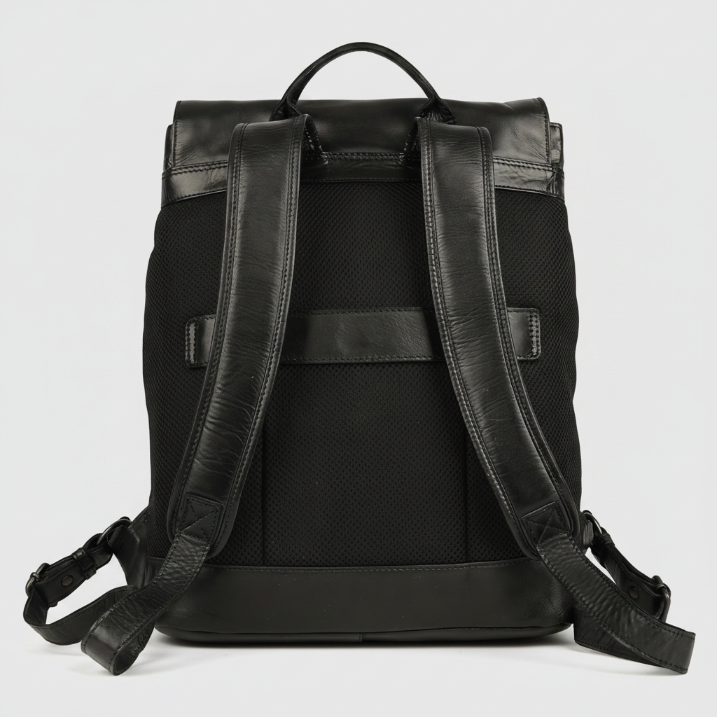 MET Premium Leather Backpack. Urban Rucksack