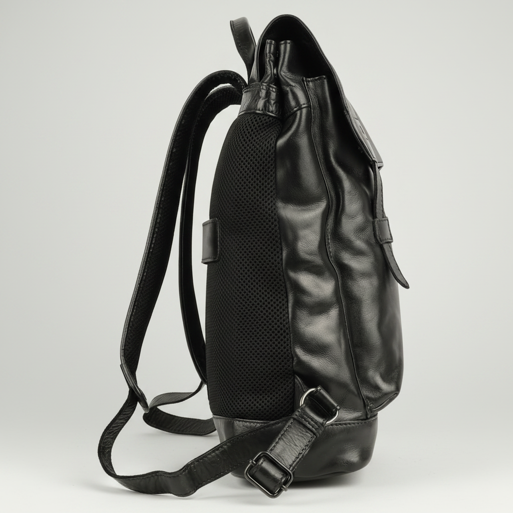 MET Premium Leather Backpack. Urban Rucksack