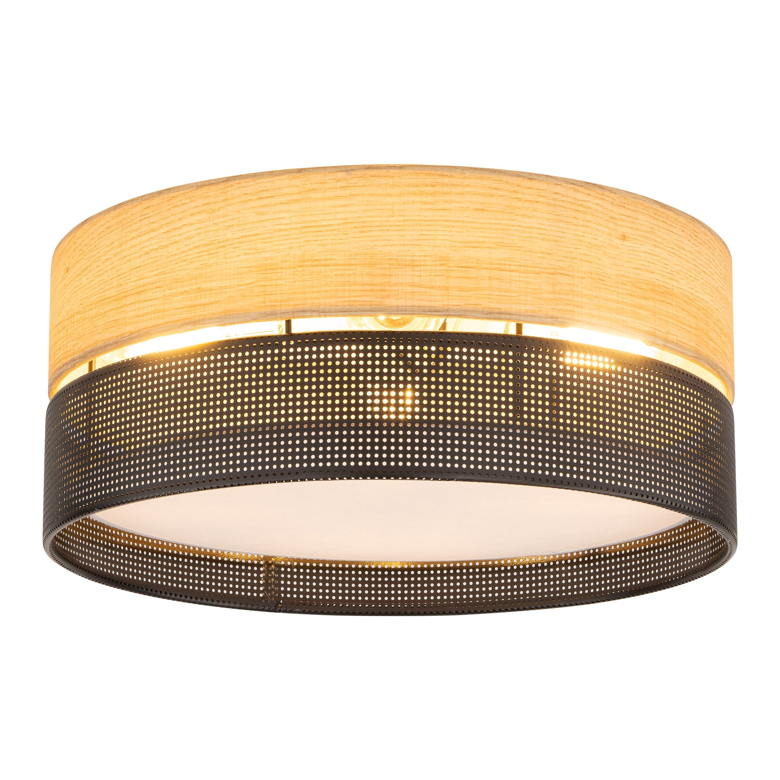 NICOL Scandinavian Flush Mount Ceiling Light for Hallway, Bedroom & Kitchen
