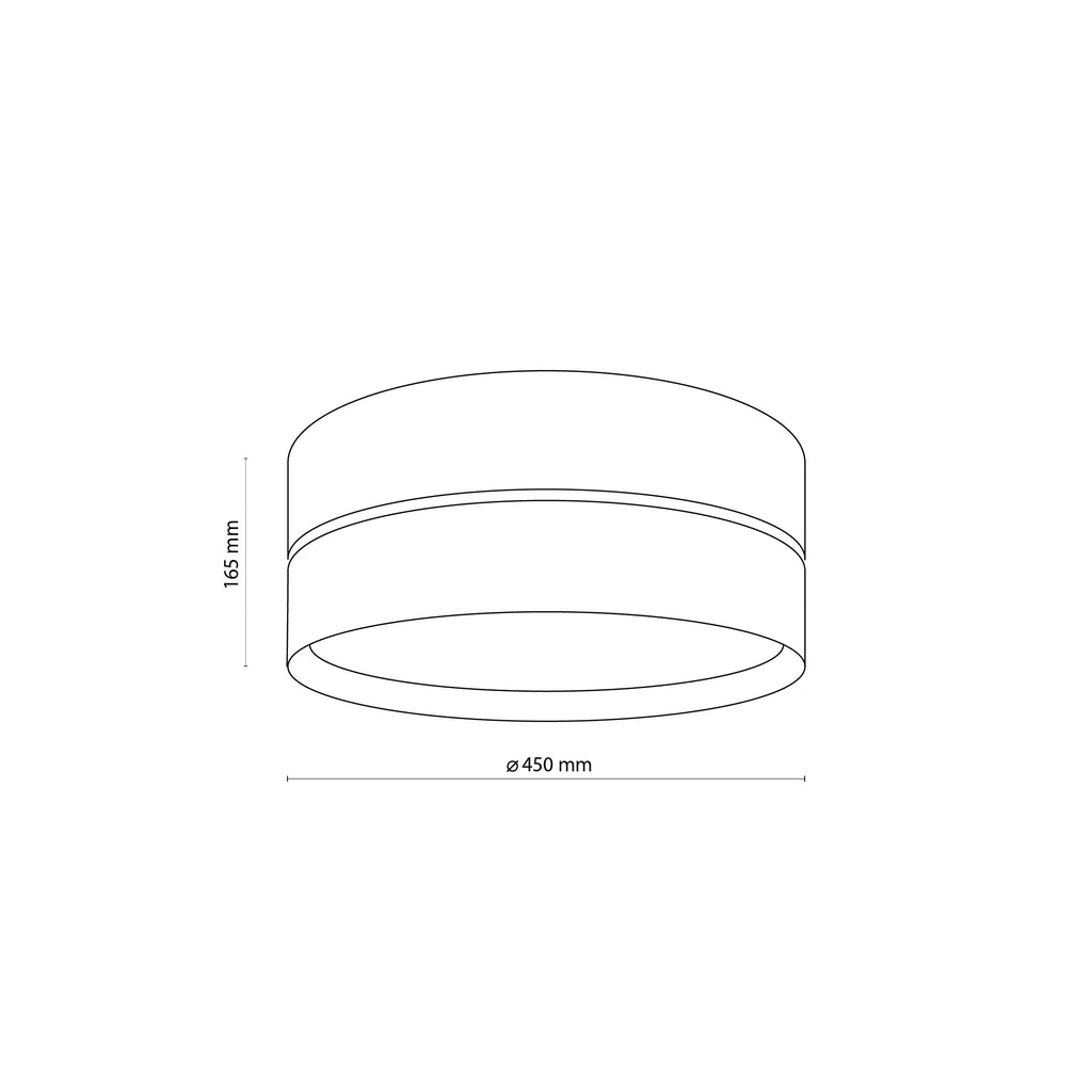 NICOL Scandinavian Flush Mount Ceiling Light for Hallway, Bedroom & Kitchen
