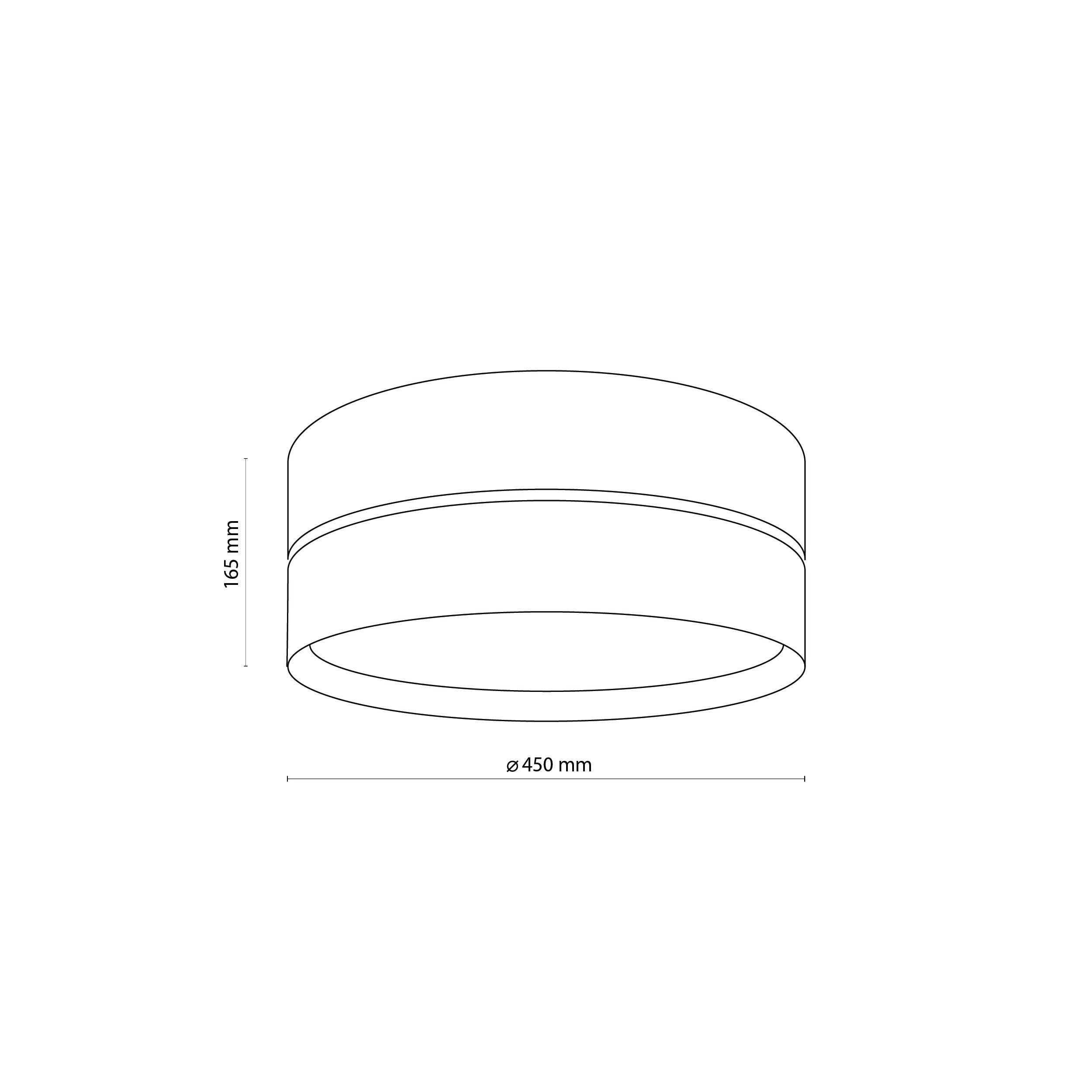 NICOL Scandinavian Flush Mount Ceiling Light for Hallway, Bedroom & Kitchen