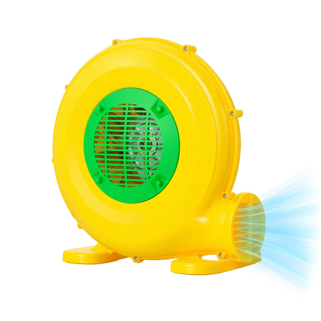 480W Bounce House Blower with Handle and Ground Stakes
