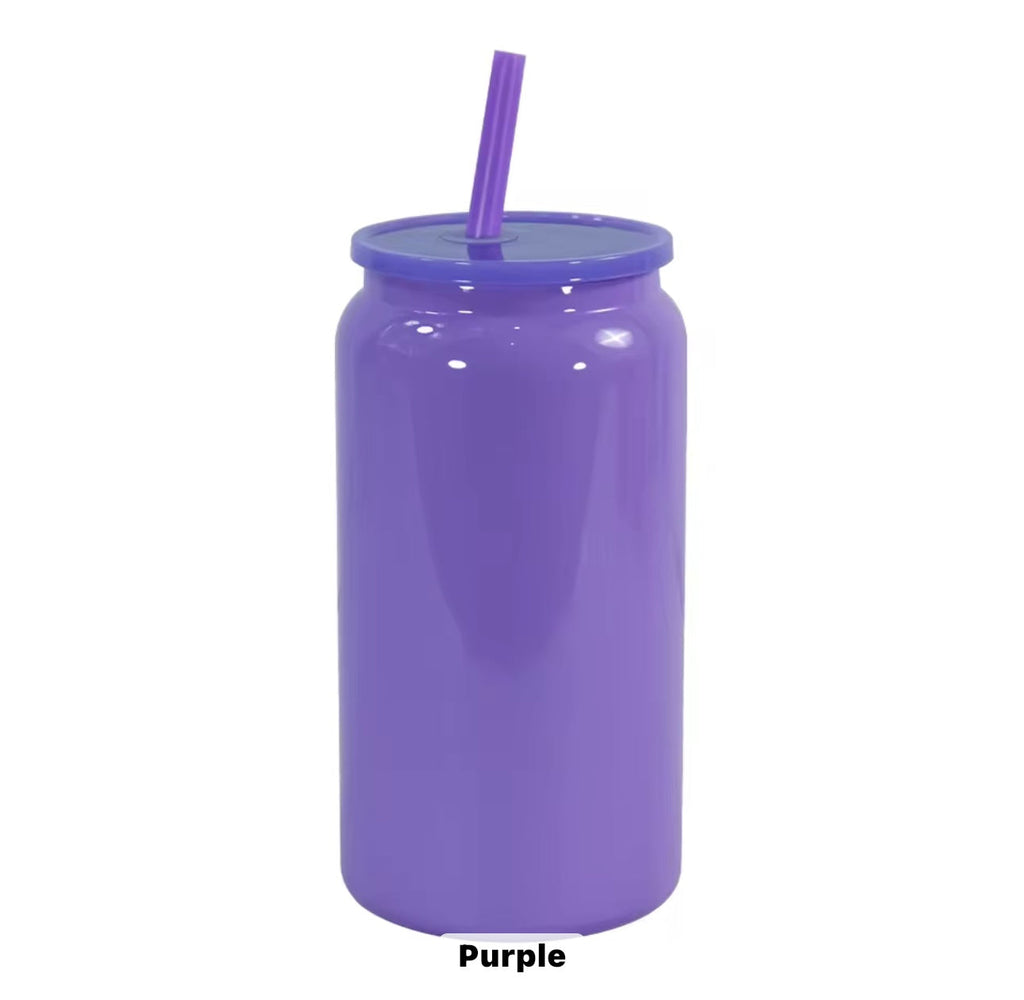 16oz Blank Libby Can | Sublimation & UV DTF Ready | Double Wall Insulated