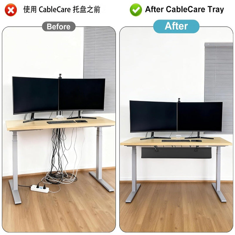 Desk Cable Organizer Desktop Storage Rack