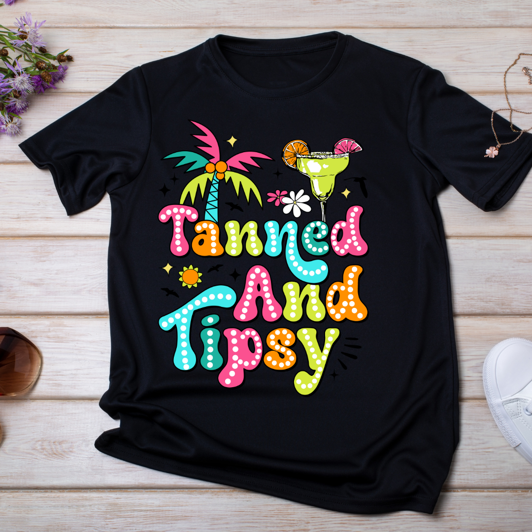 Tanned and Tipsy UV DTF/DTF TRANSFER