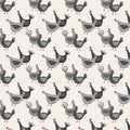 Hen House - Cream Roosters and Hens - 55250101-01