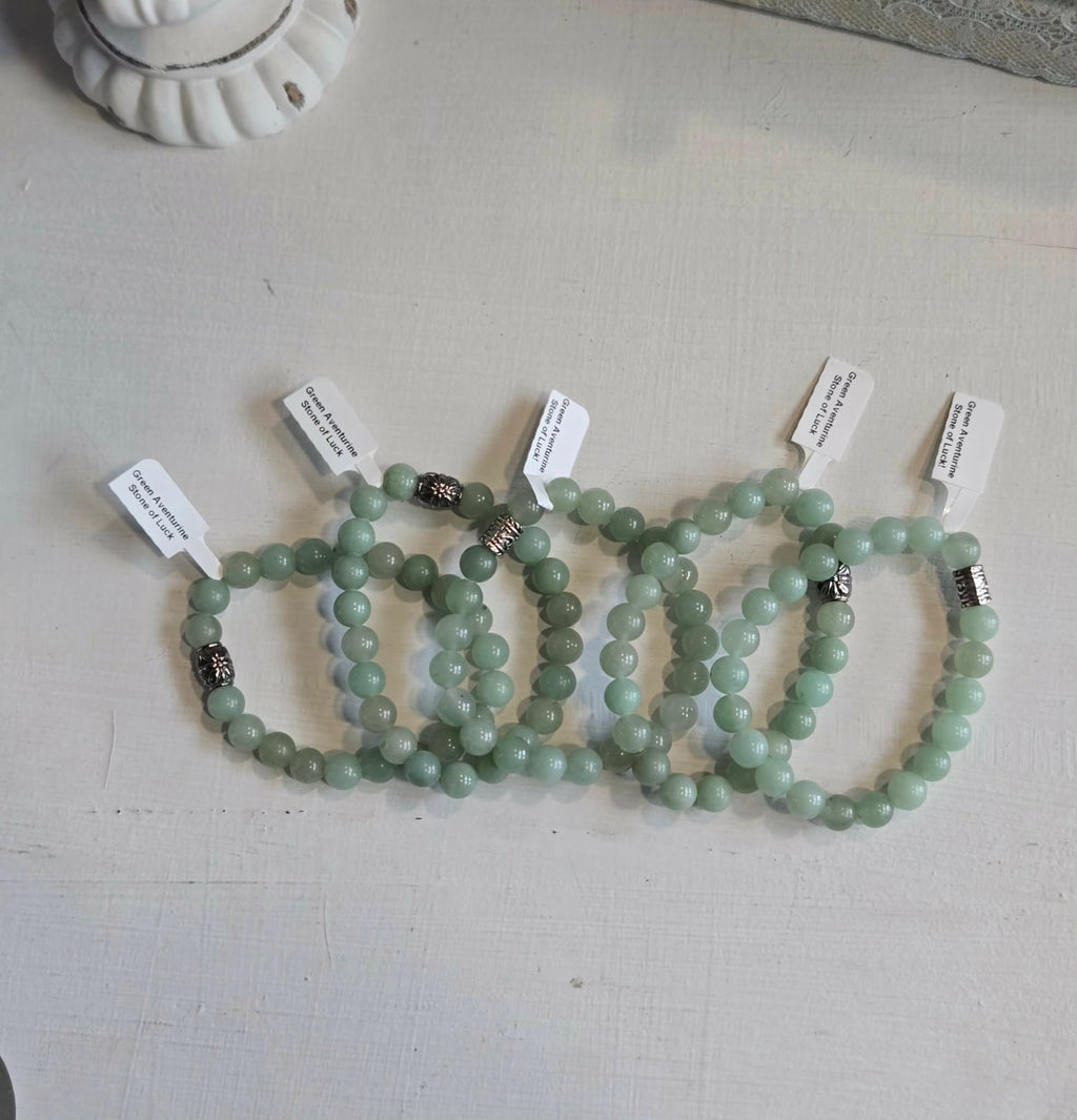 Green Aventurine Gemstone Bracelet