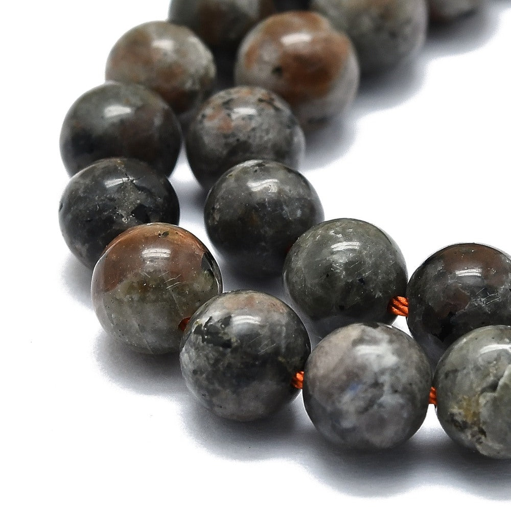 Fluorescent Syenite Rock (Yooperlite) Gemstone Bead