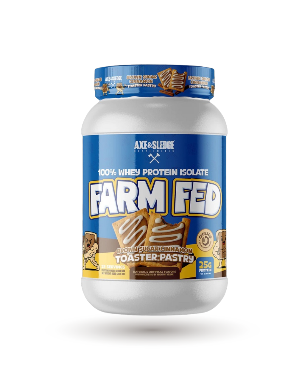 Axe & Sledge Farm Fed Whey Isolate Protein Powder