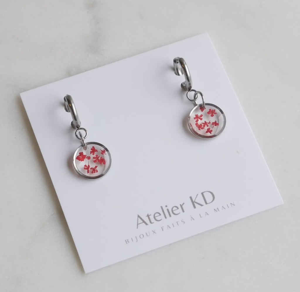 Boucles d'oreilles Lola - taille M