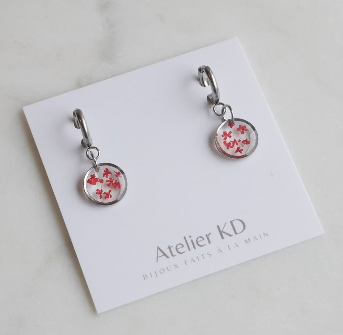 Boucles d'oreilles Lola - taille M
