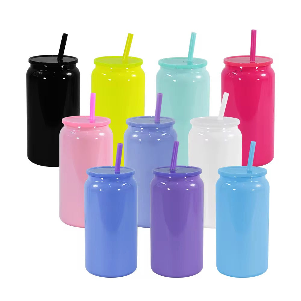 16oz Blank Libby Can | Sublimation & UV DTF Ready | Double Wall Insulated