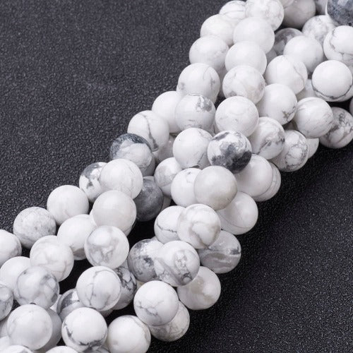 Howlite Gemstone Beads