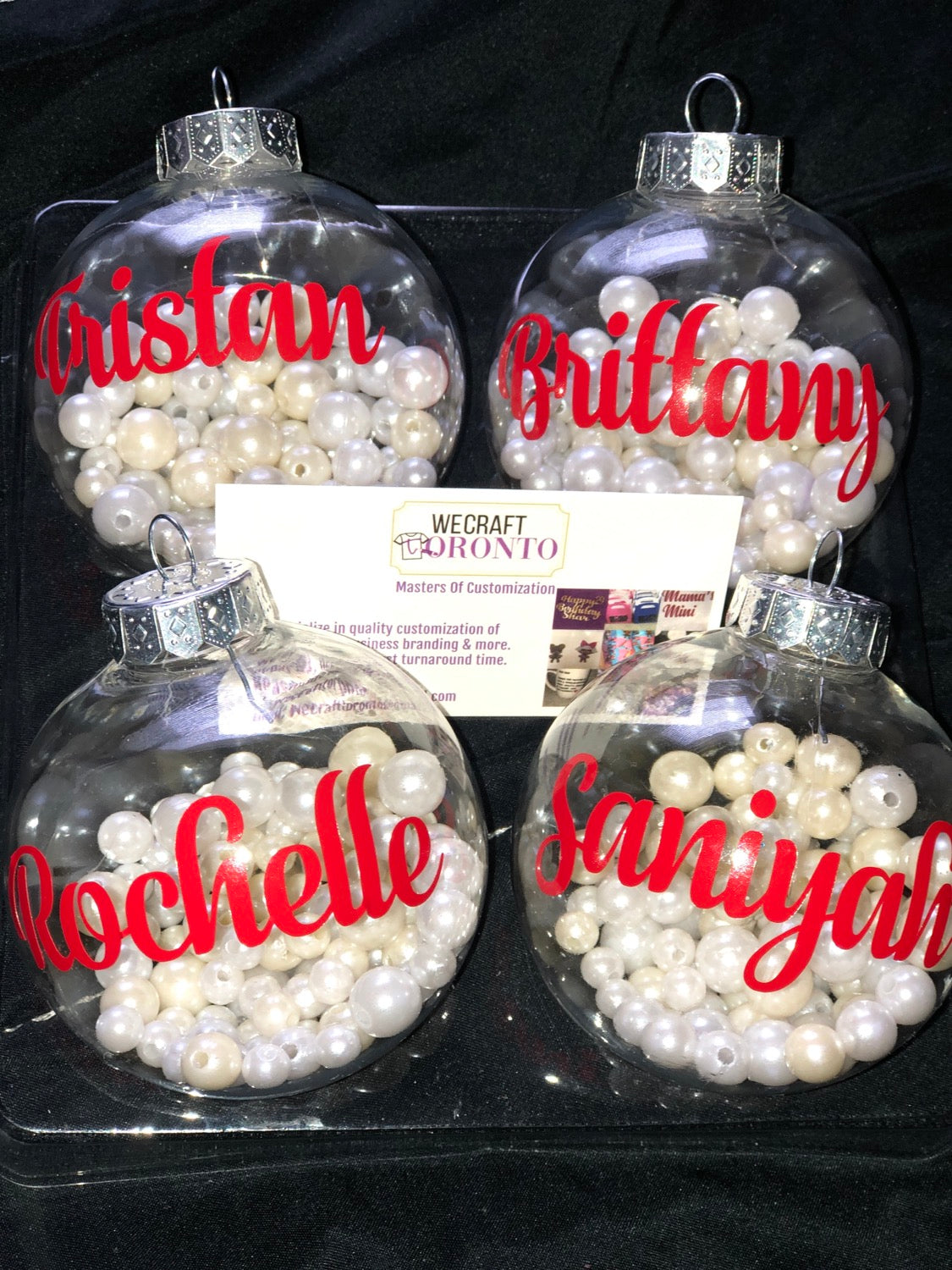 Custom Ornaments - Personalized Photo & Text Ornaments