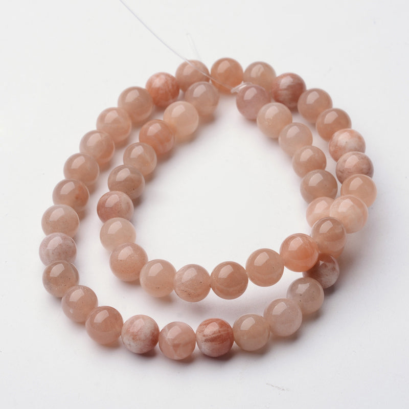 Sunstone Gemstone Beads